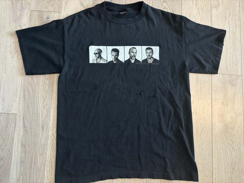 Vintage 1997 U2 PopMart Tour T-Shirt Size L